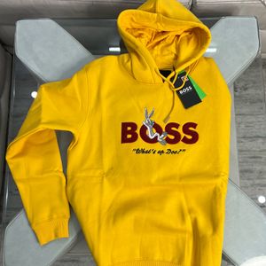 BOSS HOODIE BRANDED M L SIZES AVAILABLE