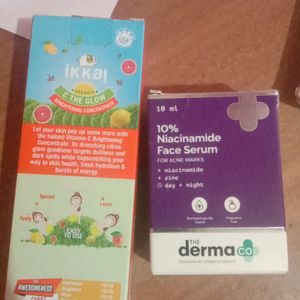 Derma Co And Ikkai Serum