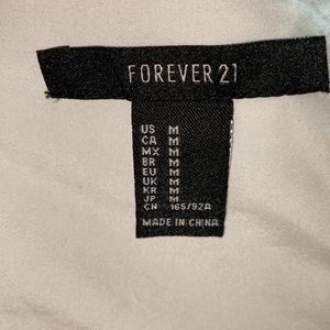 Forever 21 White Mini Dress