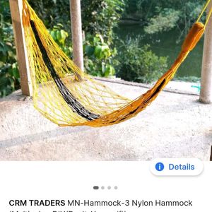 outdoor rope swing hammock