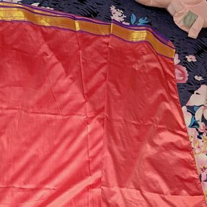 Women Silk Saree With Stitched Blouse