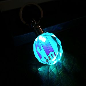 BTS Multicolour Light Key Chain