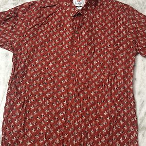 Sanganeri Print Shirt 👔 Sell