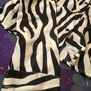 Zebra Shirt For Women