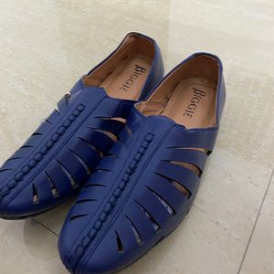 Royal Blue Nagra Shoes