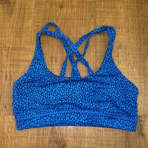 Blue Sports Bra