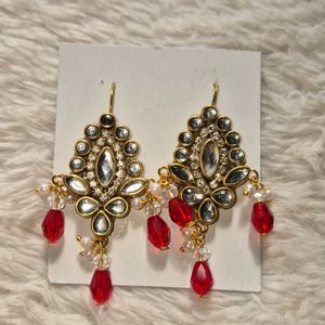 Handmade  Kundan Earing