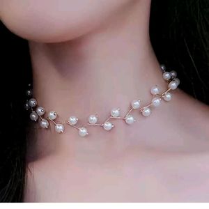 Sterling Moti Choker