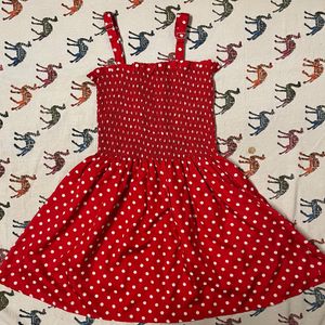 Red Polka Dot Dress