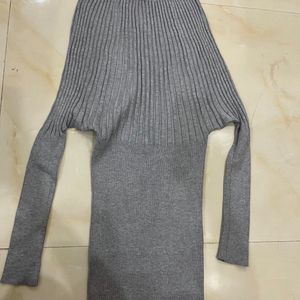 A Very Chic Woollen Bodycon Dress