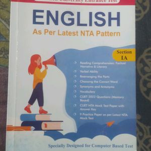 English Cuet Book