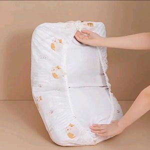 Disposable Travel Pillow Cover*(pack Of 10)