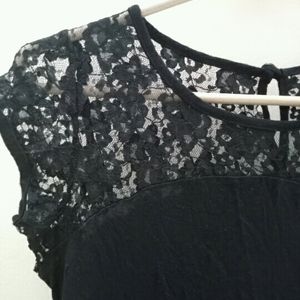 Max Black Lace Fit Dress