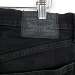 Levi's Brand Men Charcoal Black Jeans