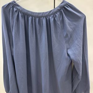 Grey Formal Top