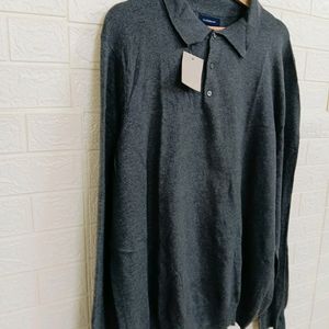 Semi Formal Grey Men Sweater