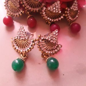 Combo Of 4 Earrings