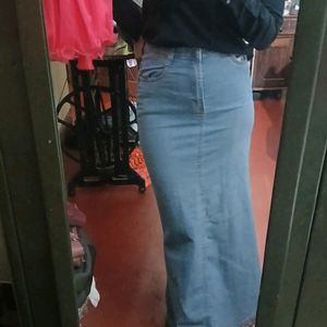 It Is A Jeans Skirt