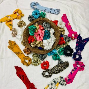 Premium Satin Scrunchies