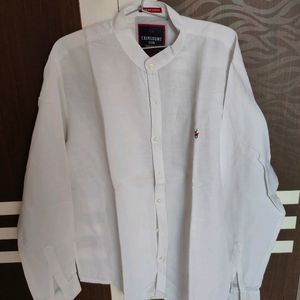 Crimsoune Club White Slim Fit Shirt