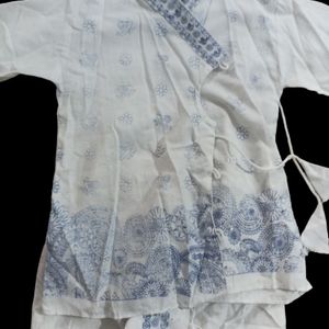 Dhoti Angarkhi Set For 2-3 Year Kid