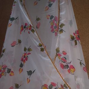 Anarkali gown with dupatta