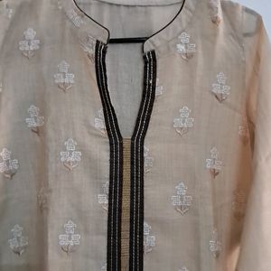 New Cotton  Silk Kurta  N Trouser