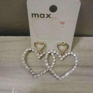 Max Heart Shape Earrings ❤️