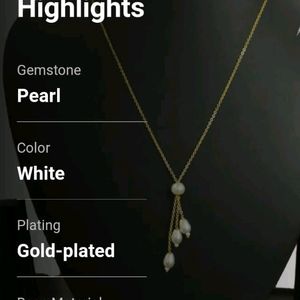 Golden Pearl Chain