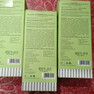 Combo Of 3 Dot & Key Cica Calming  Sunscreen