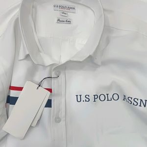 Us Polo Assn White Shirt