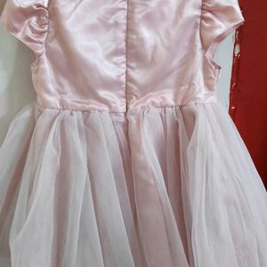 Pink Baby Frock(Only One Time Wore)