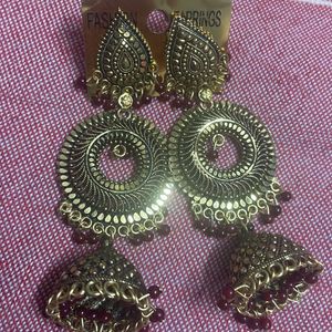 Party Wear Jhumka Earings