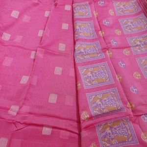 Beautiful Cotton Blend Saari