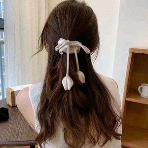 Korean Tulip Flower Scrunchie