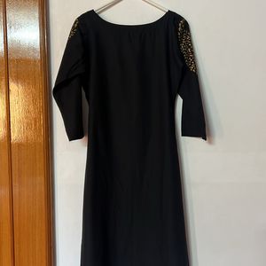 Ahalyaa Black Kurta