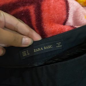 zara slim fit trousers