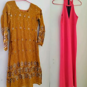 Combo Of 3 kurti,Dress,Saree