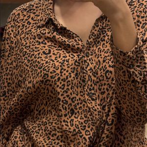 Animal Print Shirt With Knot For Sale 🔥