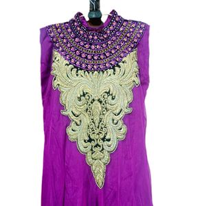 Embroidery Design Anarkali Kurta Set