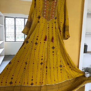 Yellow Colour Kurtha