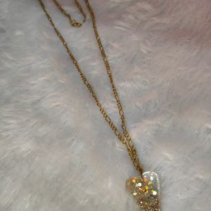 Resin Pendants & Chain