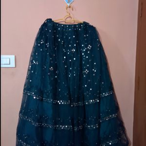 Blue Colour Lehenga For Sale