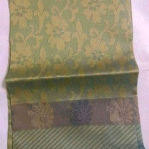 Kanchipuram Light Weight Jaquard Print Silk Saree