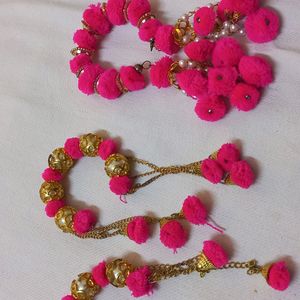 Pompom Bangles