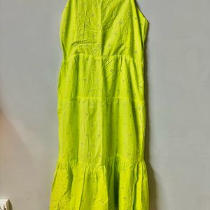 Lime Green Frock