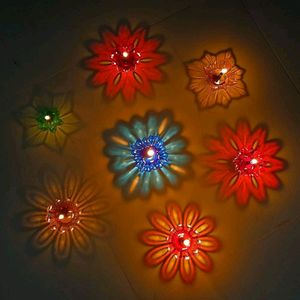 Reflection Diya| On Water | 12 Pcs Set