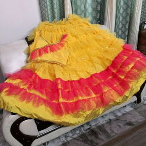 Haldi Gown For Bride