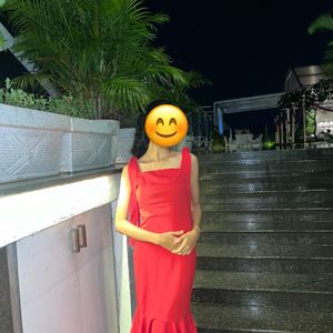 Red dress