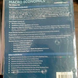 Sandeep Garg Macro Economics Class 12